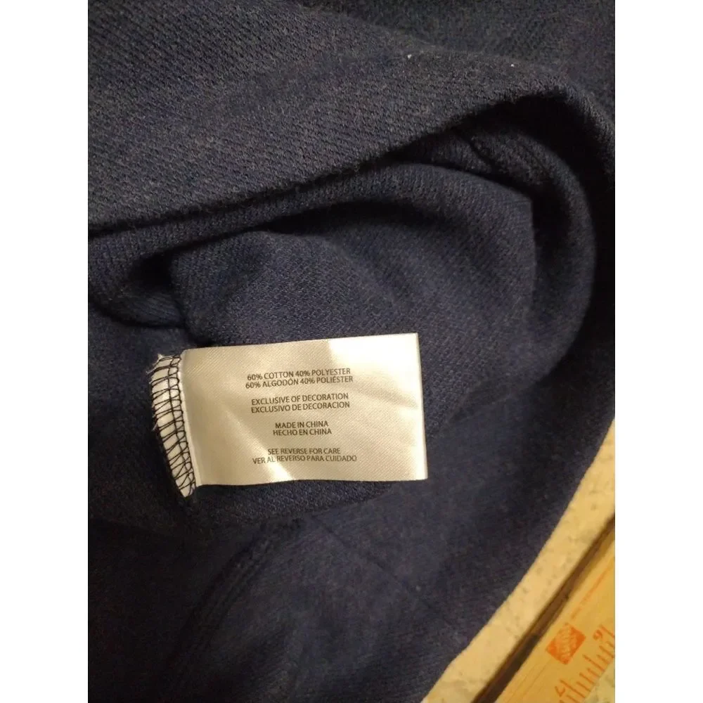 Banana Republic Sweater Men XXL Blue Crew Neck Pullover Long‎ Sleeves Casual